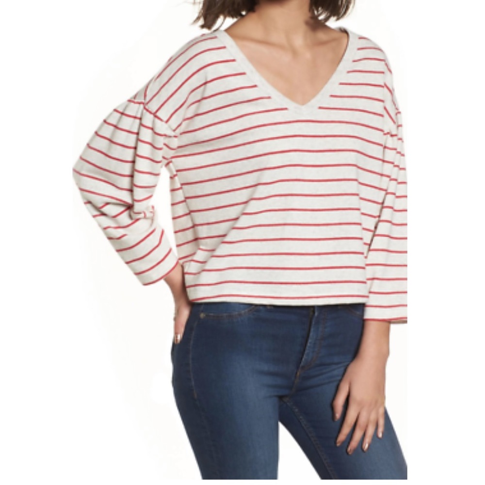 Striped Dolman Sweater